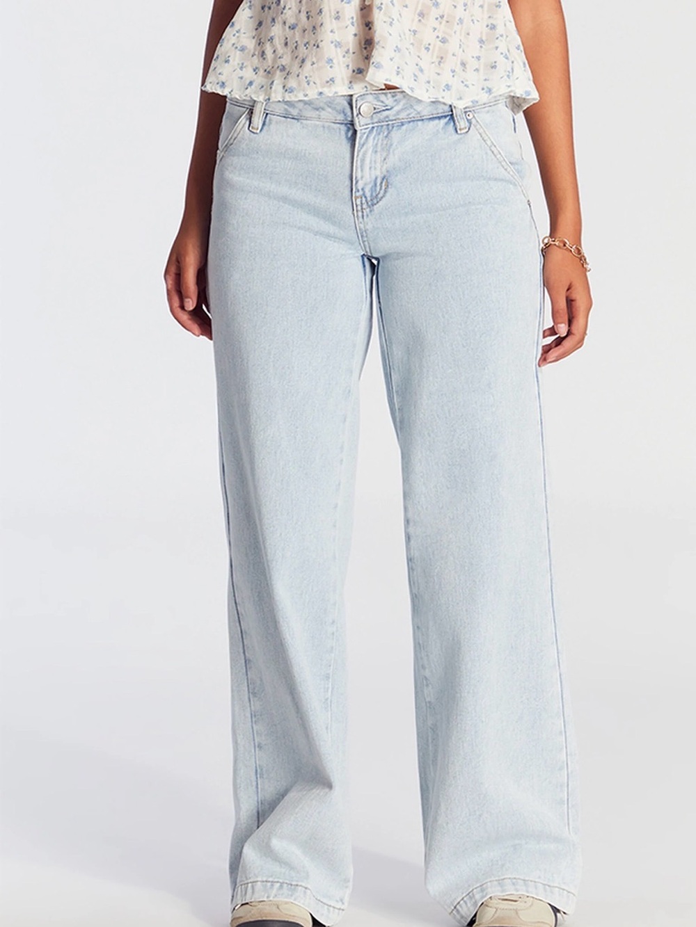 Pacsun Casey Low Rise Baggy Jeans light wash - size 24
